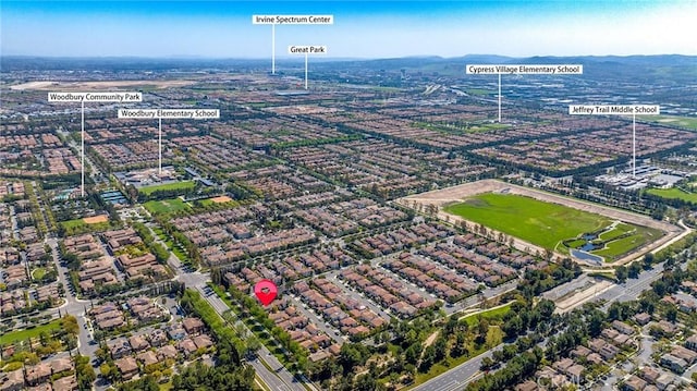 37 Fanpalm, Irvine, CA 92620 - aerial view