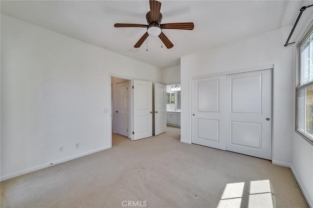 37 Fanpalm, Irvine, CA 92620 - unfurnished bedroom with light colored carpet, multiple windows, and a closet