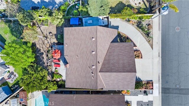 drone / aerial view