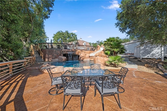 45325 Via Vaquero, Temecula, CA 92590 - view of patio featuring outdoor dining space