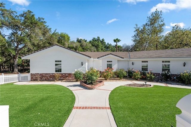 45325 Via Vaquero, Temecula, CA 92590 - single story home featuring a tile roof and brick siding