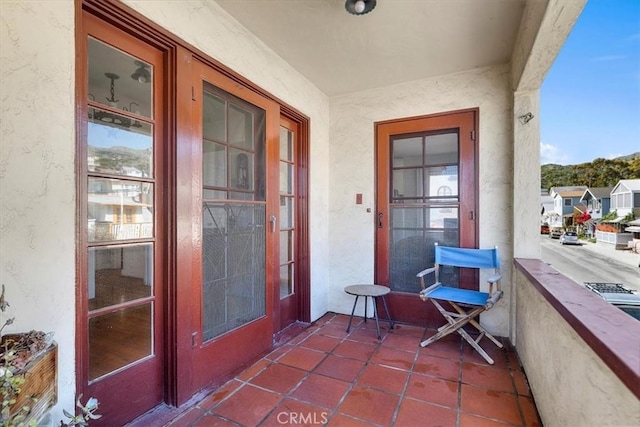 308 Catalina Ave, Avalon, CA 90704 - doorway to property with a porch and stucco siding