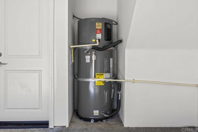 8624 Amherst St, Santee, CA 92071 - utilities with strapped water heater