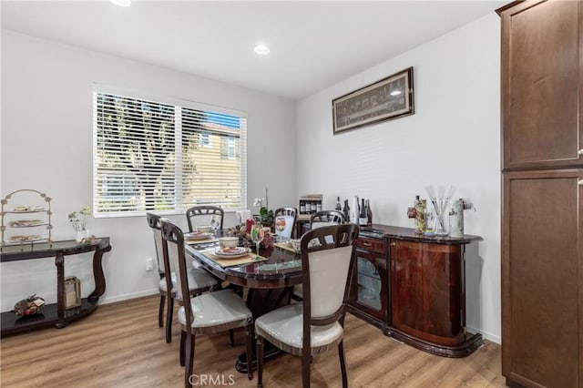27571 Darrington Ave Unit 2, Murrieta, CA 92562 - dining room with light wood finished floors and recessed lighting