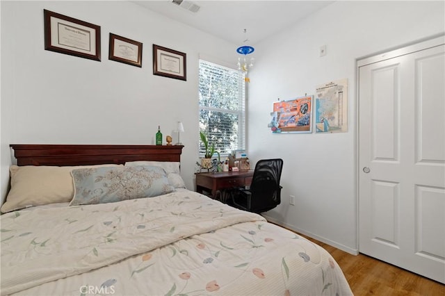 27571 Darrington Ave Unit 2, Murrieta, CA 92562 - bedroom featuring light wood-type flooring and baseboards