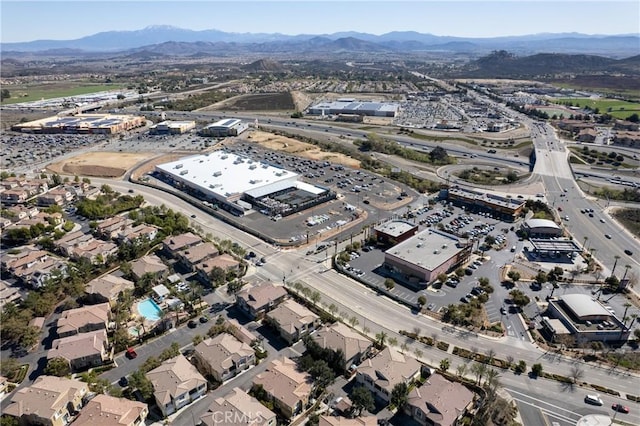 27571 Darrington Ave Unit 2, Murrieta, CA 92562 - aerial view of property and surrounding area with a mountain backdrop