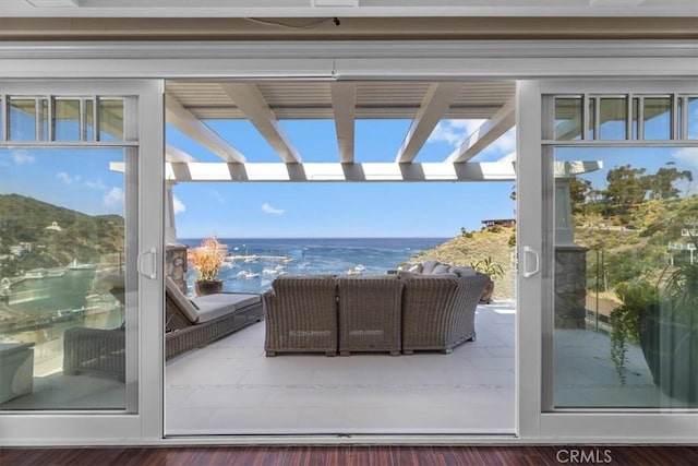 133 Upper Terrace Rd, Avalon, CA 90704 - exterior space featuring a water view