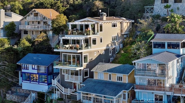 133 Upper Terrace Rd, Avalon, CA 90704 - drone / aerial view
