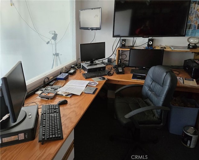 view of office
