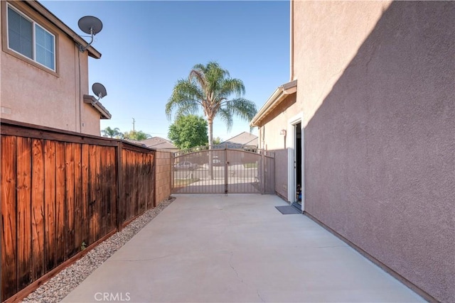 26718 Cactus Creek Way, Menifee, CA 92586 - view of patio with a gate