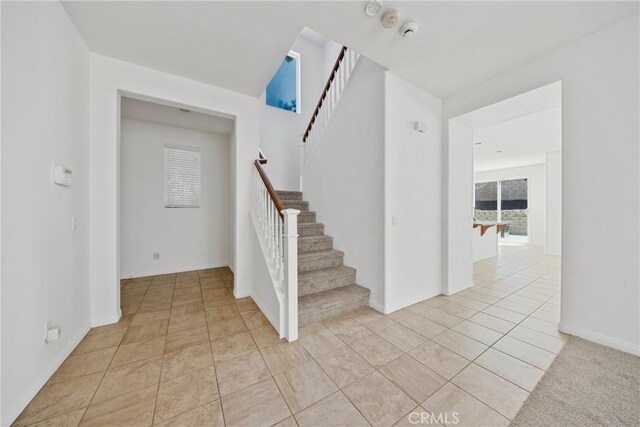 34135 Crenshaw St, Beaumont, CA 92223 - stairs featuring tile patterned flooring