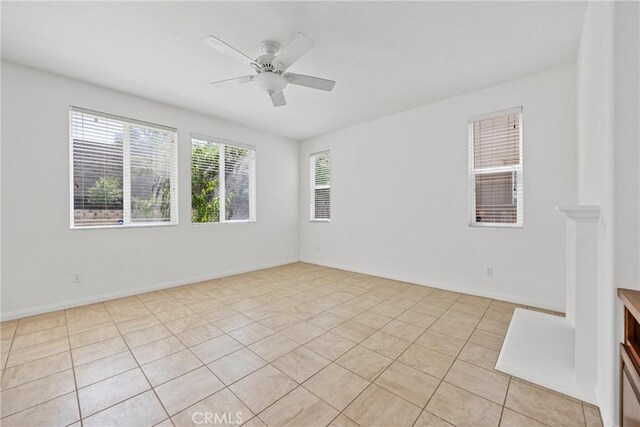34135 Crenshaw St, Beaumont, CA 92223 - unfurnished room featuring light tile patterned floors and a ceiling fan