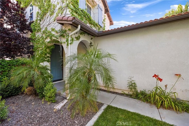 34135 Crenshaw St, Beaumont, CA 92223 - view of exterior entry with stucco siding