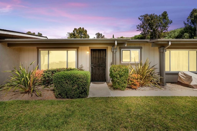 4428 Skimmer Way, Oceanside, CA 92057 - doorway to property with a lawn