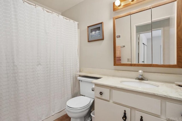 4428 Skimmer Way, Oceanside, CA 92057 - bathroom featuring toilet, vanity, and curtained shower
