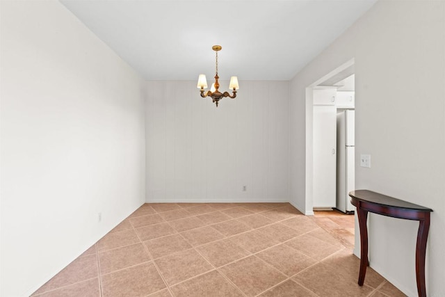 4428 Skimmer Way, Oceanside, CA 92057 - unfurnished room with a chandelier and baseboards
