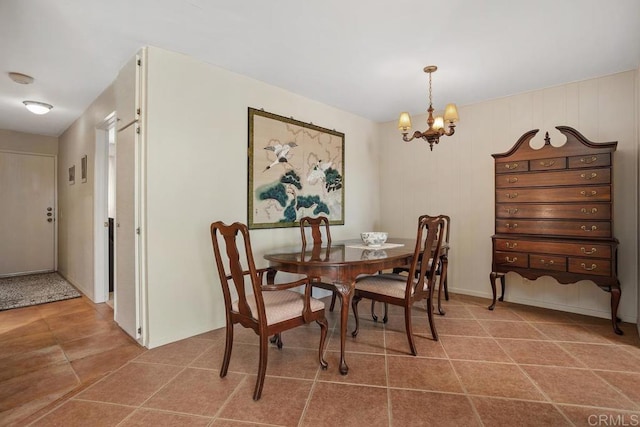 4428 Skimmer Way, Oceanside, CA 92057 - tiled dining room with a chandelier