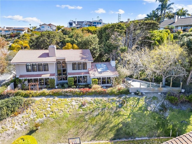 604 Avenida Acapulco, San Clemente, CA 92672 - view from above of property