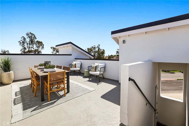 19011 Main St Unit 121, Huntington Beach, CA 92648 - view of patio featuring outdoor dining space