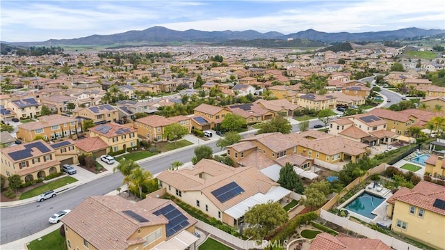 32529 Presidio Hills Ln, Winchester, CA 92596 - aerial view of residential area with a mountain backdrop