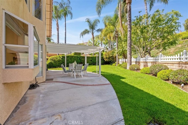 29211 Alfieri St, Laguna Niguel, CA 92677 - view of yard featuring a patio area and a pergola