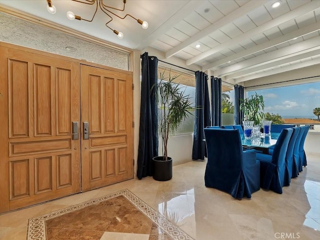 2080 Saint Louis Ave, Signal Hill, CA 90755 - interior space with beam ceiling