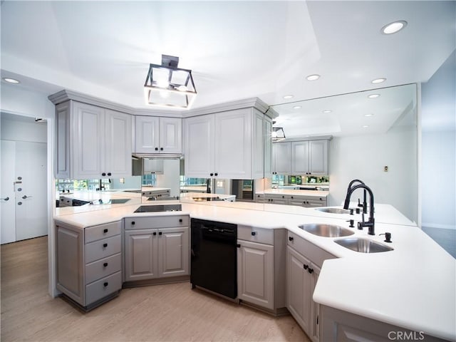 32653 Seagate Dr Unit 205, Rancho Palos Verdes, CA 90275 - kitchen featuring gray cabinetry