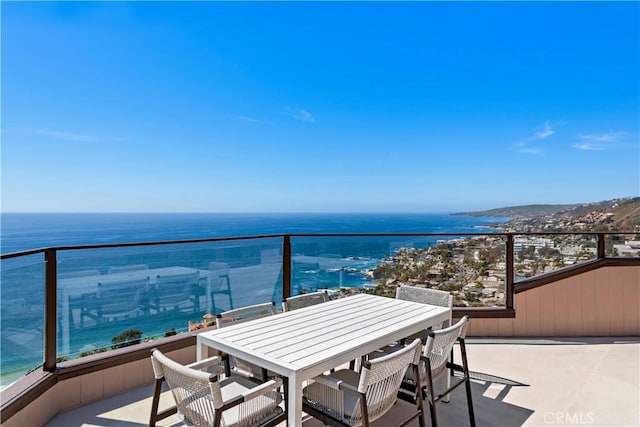 15 Vista De Catalina N, Laguna Beach, CA 92651 - balcony featuring a water view