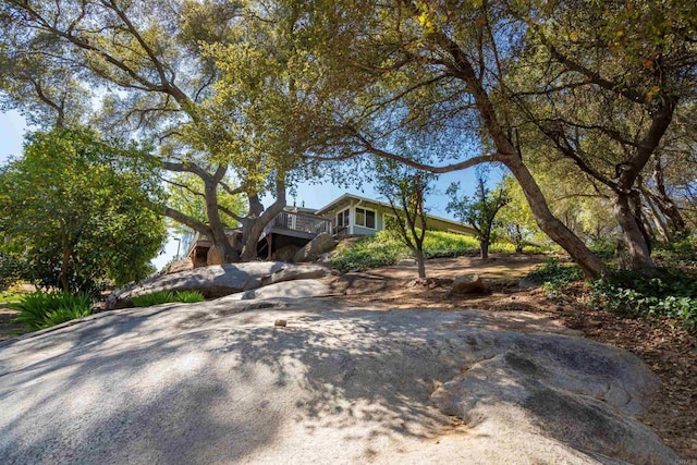 27509 Mountain Meadow Rd, Escondido, CA 92026 - view of property hidden behind natural elements
