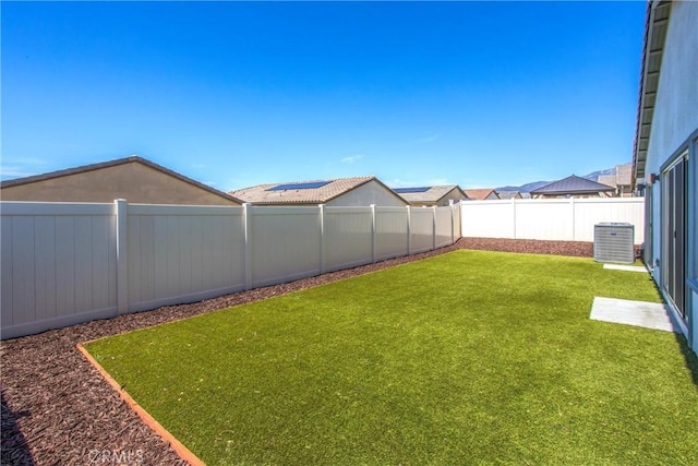 1567 Park Haven Dr, Beaumont, CA 92223 - view of yard with central air condition unit