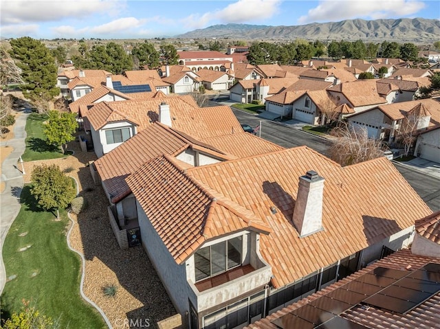 19246 Pine Way, Apple Valley, CA 92308 - aerial view of residential area featuring a mountain backdrop