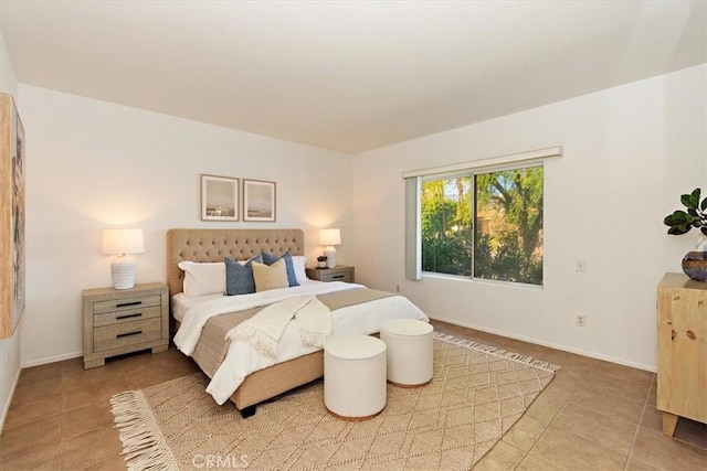 233 Lake Shore Dr, Rancho Mirage, CA 92270 - bedroom featuring light tile patterned floors and baseboards