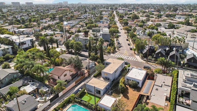 birds eye view of property featuring a residential view