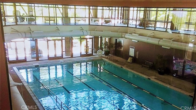 view of pool