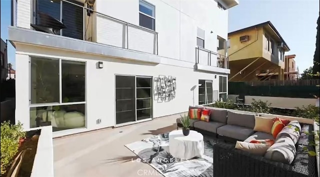 1245 N New Hampshire Ave Unit 4, Los Angeles, CA 90029 - view of patio with outdoor lounge area