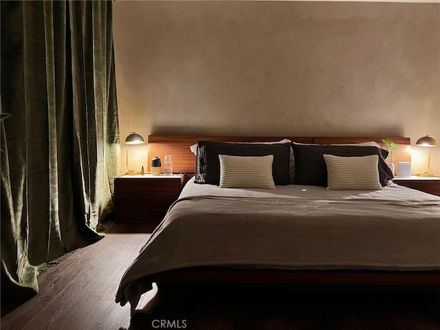 1245 N New Hampshire Ave Unit 4, Los Angeles, CA 90029 - bedroom with hardwood / wood-style floors