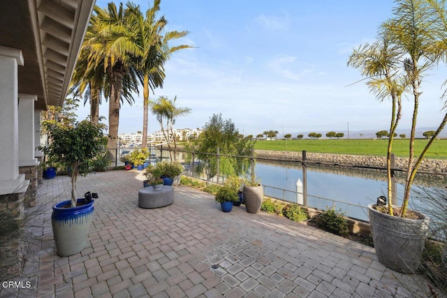 4111 Adriatic St, Oxnard, CA 93035 - view of patio / terrace featuring a water view