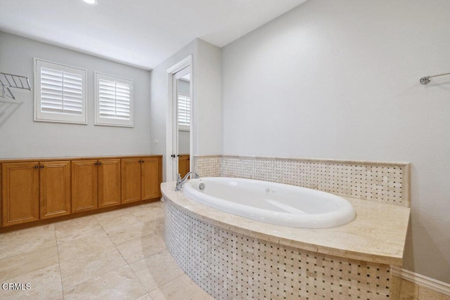 4111 Adriatic St, Oxnard, CA 93035 - full bath with a bath and tile patterned flooring