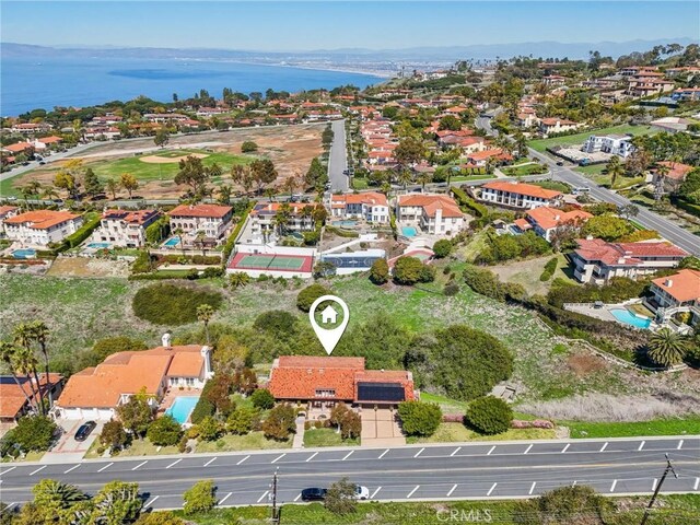 1547 Via Coronel, Palos Verdes Estates, CA 90274 - birds eye view of property with a water view