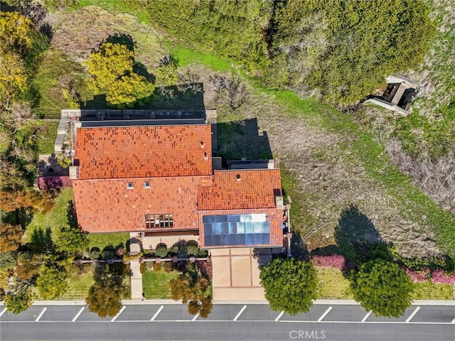 drone / aerial view