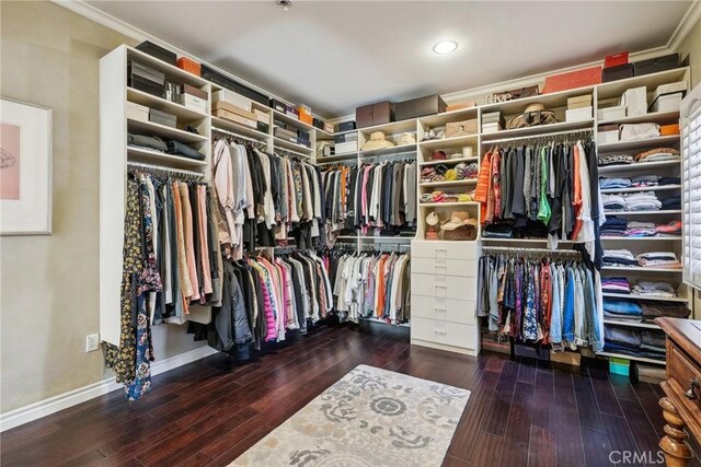 1547 Via Coronel, Palos Verdes Estates, CA 90274 - spacious closet featuring wood finished floors