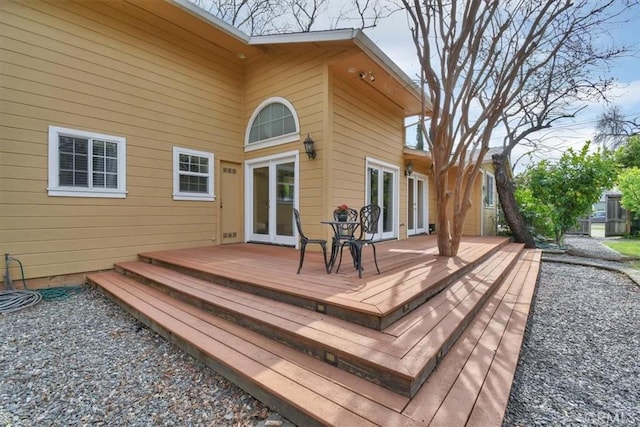 1631 Salem St, Chico, CA 95928 - deck with french doors
