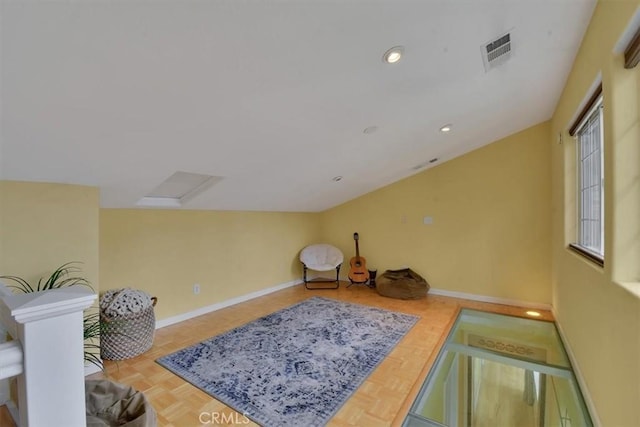 1631 Salem St, Chico, CA 95928 - living area with lofted ceiling and recessed lighting