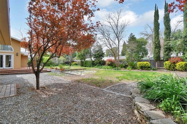 1631 Salem St, Chico, CA 95928 - view of yard with a deck