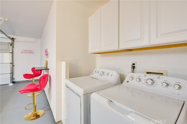 82235 Calico Ave, Indio, CA 92201 - laundry area with independent washer and dryer and cabinet space