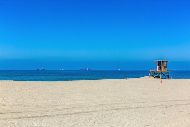 water view featuring a view of the beach