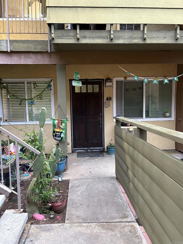 2041 E Grand Ave Unit 48, Escondido, CA 92027 - view of exterior entry with a porch