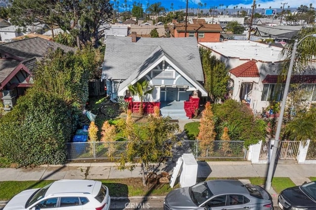 3417 4th Ave, Los Angeles, CA 90018 - aerial view with a residential view