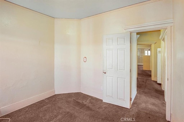 3417 4th Ave, Los Angeles, CA 90018 - spare room featuring baseboards and carpet floors
