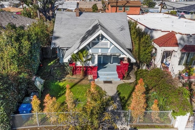 3417 4th Ave, Los Angeles, CA 90018 - drone / aerial view